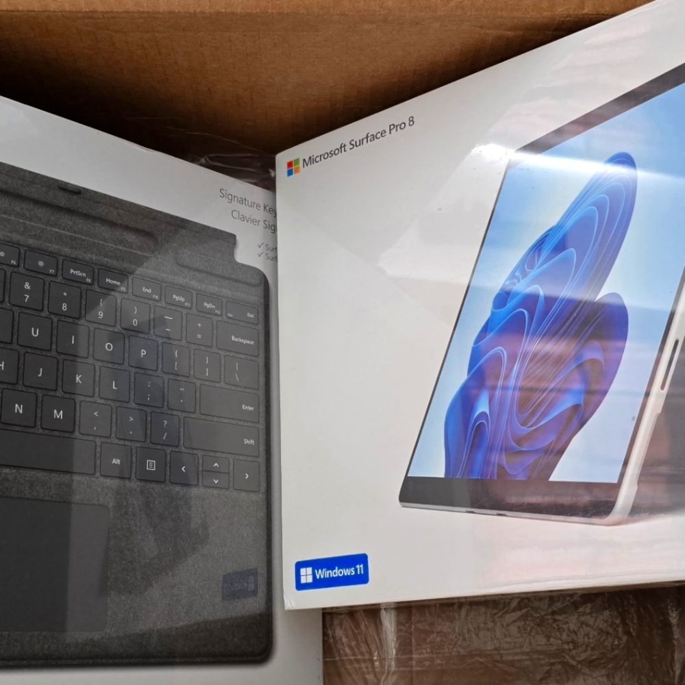 Microsoft Surface Pro 8 – Brand New, Sealed in Box with Keyboard